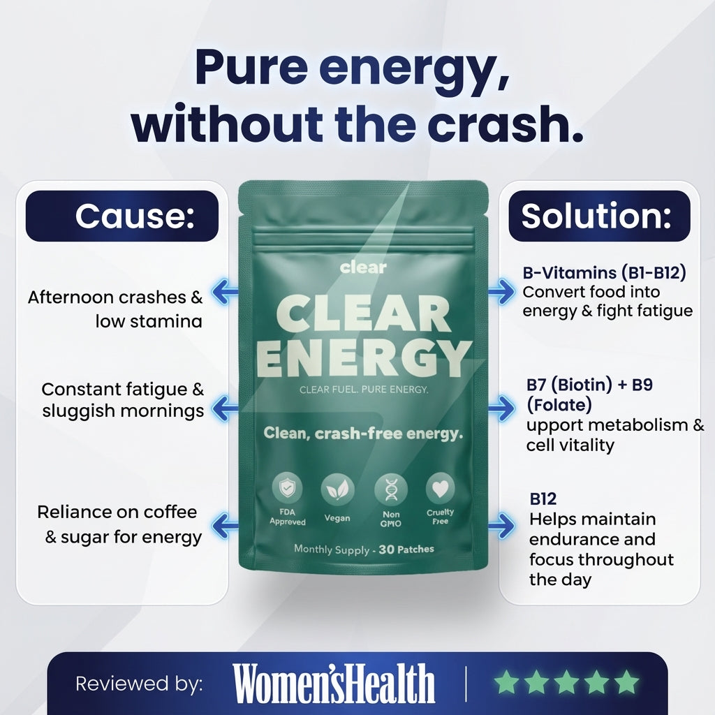 2 packs Clear Energy