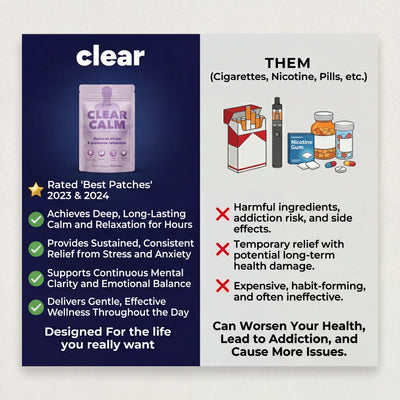 4 packs Clear Calm