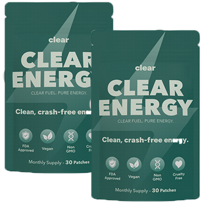 2 packs Clear Energy